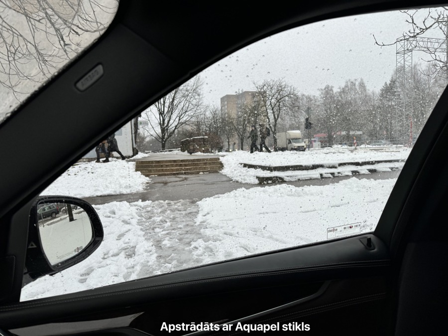 Aquapel im Winter: Glaspflege